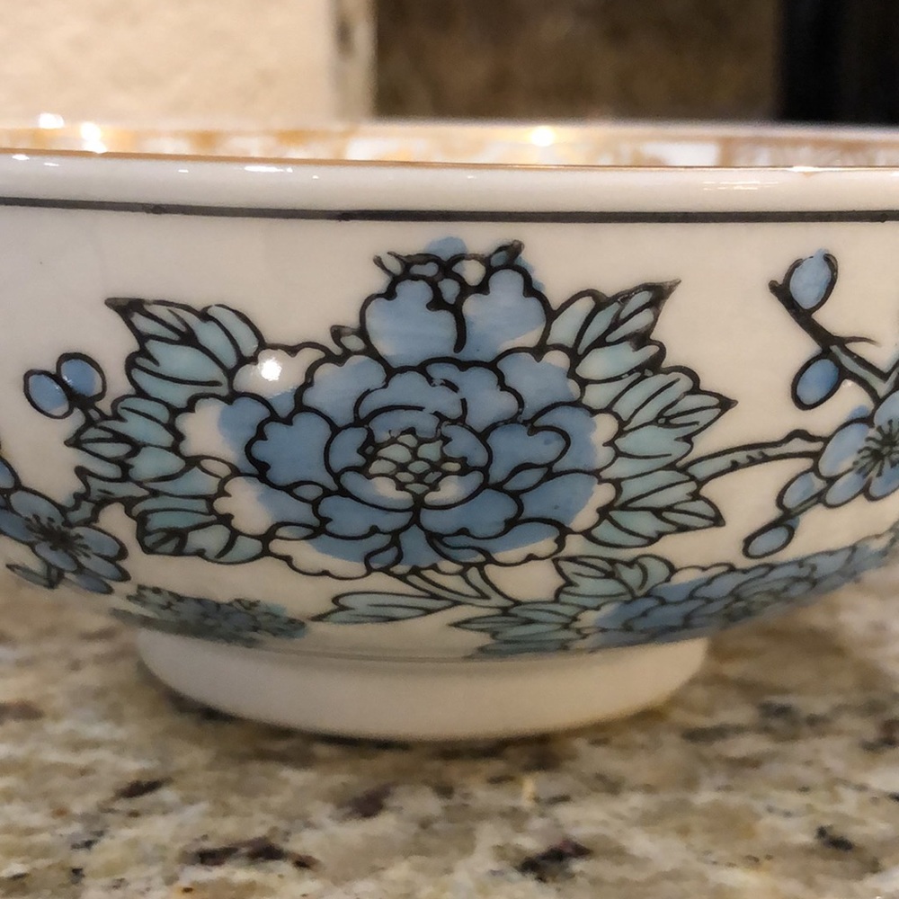 Japanese Gold Imari Hand-painted Porcelain Bowl - Picture 7 of 10